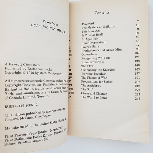 Strangers Among Us By Ruth Montgomery Paperback Book Psychic Vintage 1983 - Picture 12 of 13