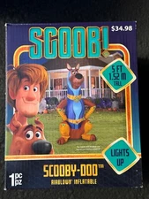Gemmy Scooby-Doo Scoob! 5 Foot Airblown Inflatable Brand NEW