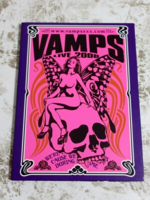 VAMPS(hyde, L'Arc-en-Ciel)Live 2008 Limited edition Japan DVD | eBay