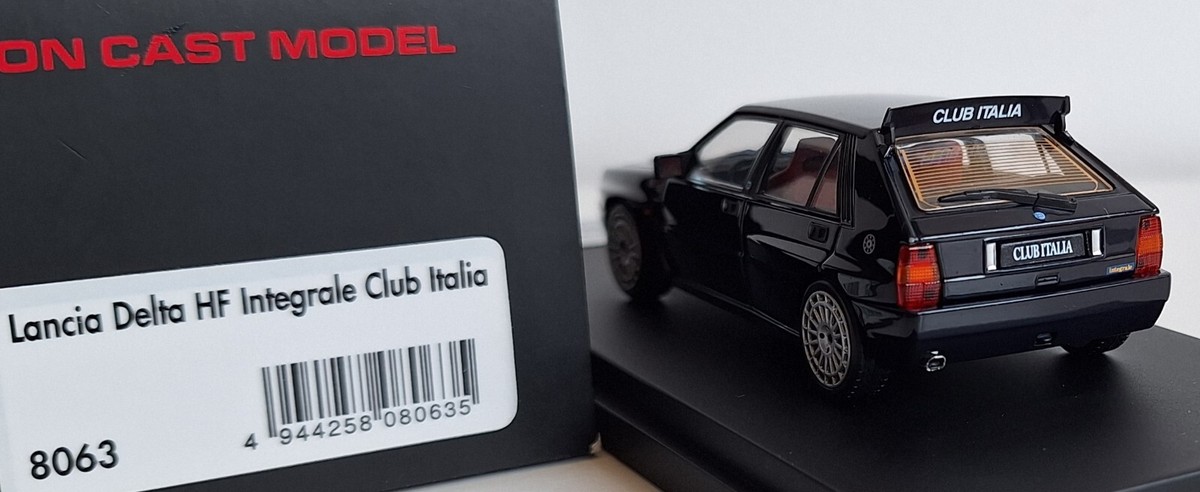 Lancia Delta HF Integrale EVO2 Club Italia 1992 Dark Blue 1:43 HPI