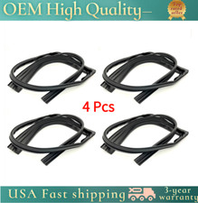 4PCS Fits For Honda CR-V 2012-2015 Door Glass Run Channel Weather Window Seal