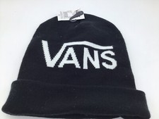 New With Tags Vans Skate Beanie Black Cuffed Q3