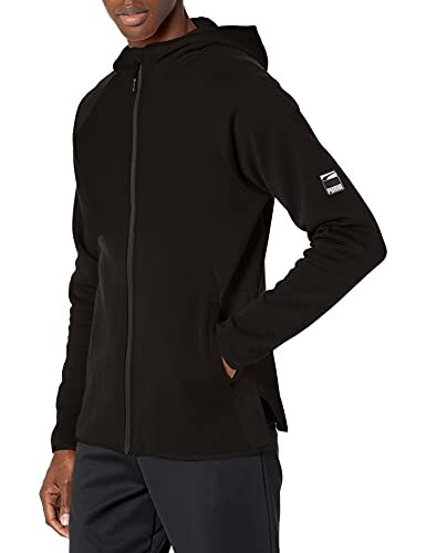 Puma Dime Men's Basketball Jacket, Black, XL
