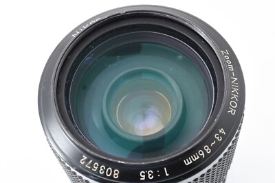 Nikon Ai Zoom-NIKKOR 43-86mm f/3.5 MF Zoom Lens #48 | eBay