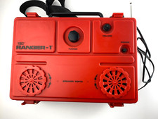 Vintage TEC Ranger-1 Radio AM/FM/WB - Red - Boombox - 1980's