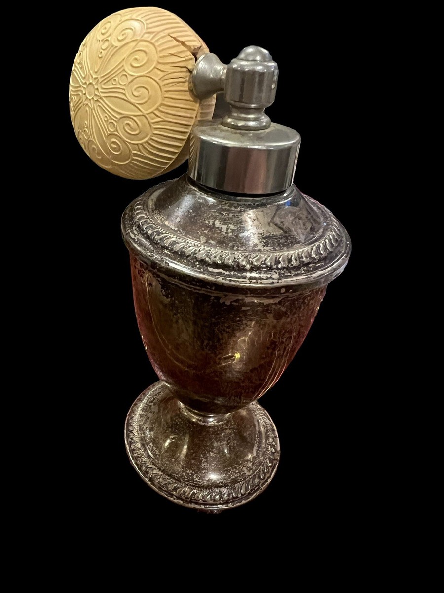 VINTAGE STERLING SILVER PERFUME ATOMIZER | eBay