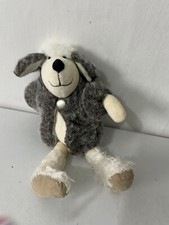 Jellycat I am Small Handsome Hound Sheepdog” Rare Dog Soft Toy Plush Collectible
