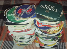 70's 80's - nr.260 SOTTOBICCHIERI PER BIRRA, DA COLLEZIONE, USATI, DA BAR E PUB