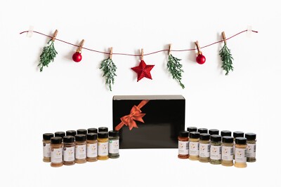 CHEF COLLECTION : 24 Premium Essential Herbs and Spices. Refresh your Pantry !