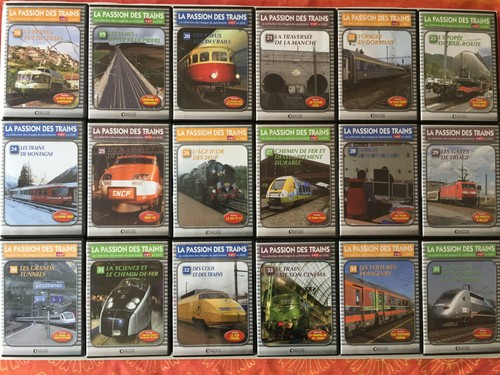 Lot 54 DVD LA PASSION DES TRAINS Du N° 1 au N° 53 + le N° 3 Bis - Picture 3 of 4