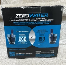 2 Pack Zero Water 5 Stage Advanced Filtration Replacement Water Filters ZR-017