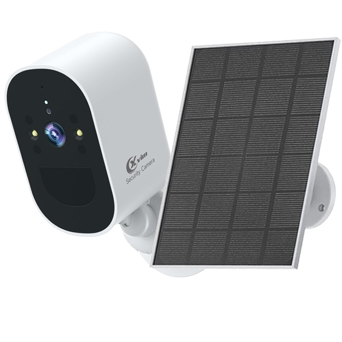 Xvem XVIM Solar Powered Wireless Security Camera 1080P Waterproof Wifi ...