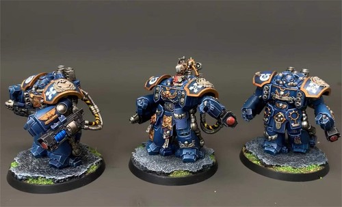 Ultramarines Centurion Assault Squad Space Marines Warhammer 40K army Painted - Imagen 7 de 7