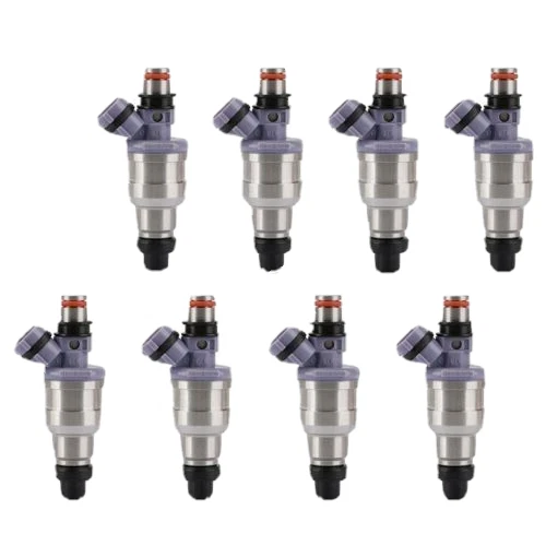 Новые оригинальные топливные форсунки Denso x8 для 1990-1992 Lexus LS400 4,0 л V8 #23250-50010 - Изображение 2 из 4