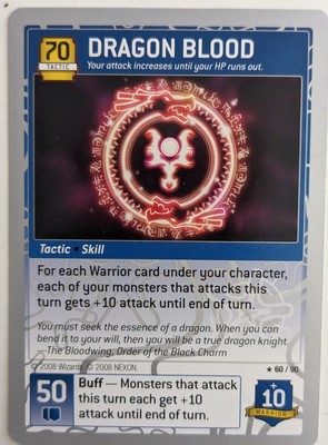 maplestory cards Dragons Blood