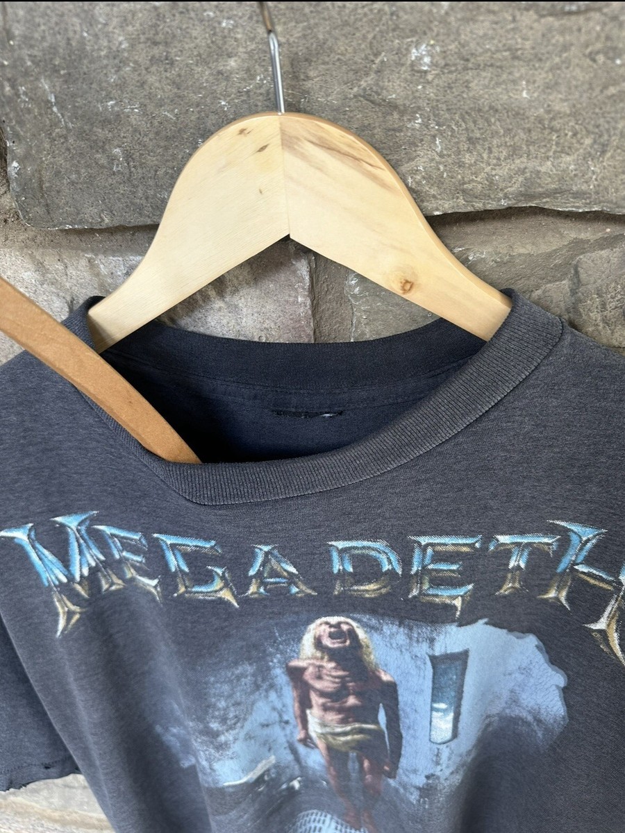 Vintage Megadeth Countdown To Extinction Tee Shirt Band Tour