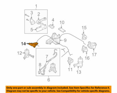 12315-31140 Toyota Bracket engine mounting rh(for transverse
