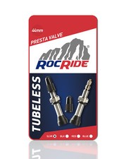 RocRide® Presta Valve Stems for Tubeless Rims and Wheels. Aluminum.