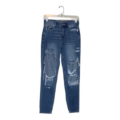 American Eagle distressed mom jeans size 0