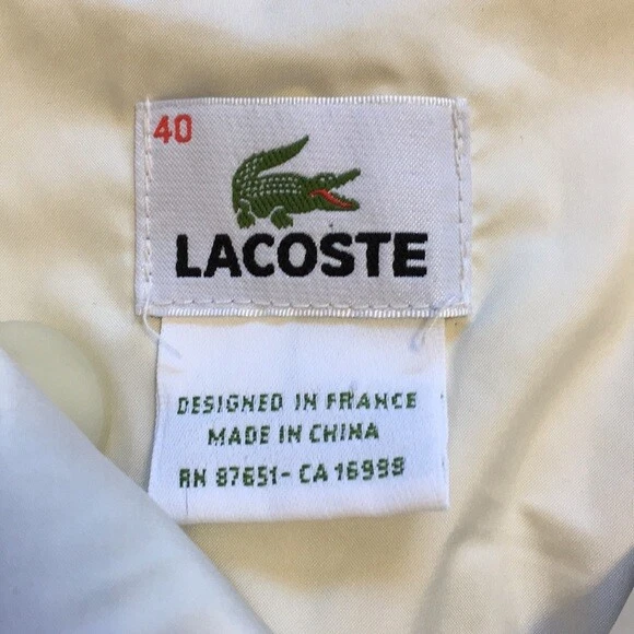 Chaqueta de plumón ligera Lacoste talla 40 Foto 3 de 4