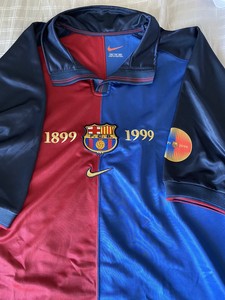 fc barcelona 100th anniversary jersey