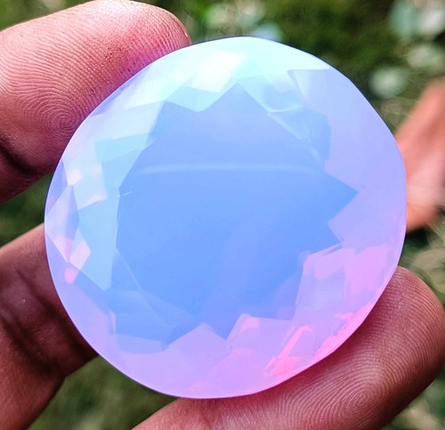Imposing Bi-Color Opal Oval Cut 225 Carat Ethiopian EGL Certified Loose Gemstone - Picture 11 of 18