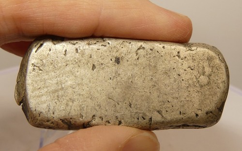 Chinesische Qing-Dynastie 52 gr. Silberbarren - Bild 3 von 4