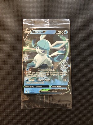 pokemon card 040 203 040/203 - Glaceon V Photos are ours of our stock. Glaceon V 040/203 Evolving Skies