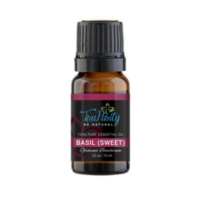 BASIL SWEET 10ML 100% Pure Essential Oil Natural Aromatherapy Therapeutic Grade
