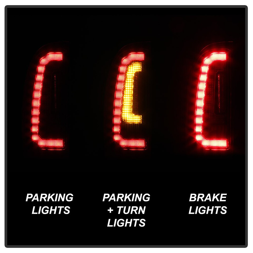For Black Clear 2005-2015 Toyota Tacoma LED Strip Tail Lights For Black Clear 2005-2015 Toyota Tacoma LED Strip Tail Lights