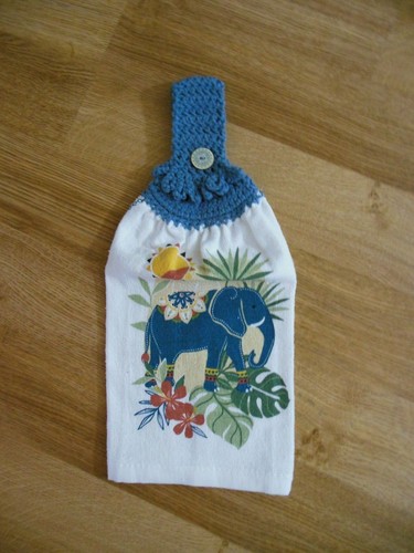Handmade Crochet top Kitchen Hanging Hand Towels You Choose color / design - Picture 49 of 108