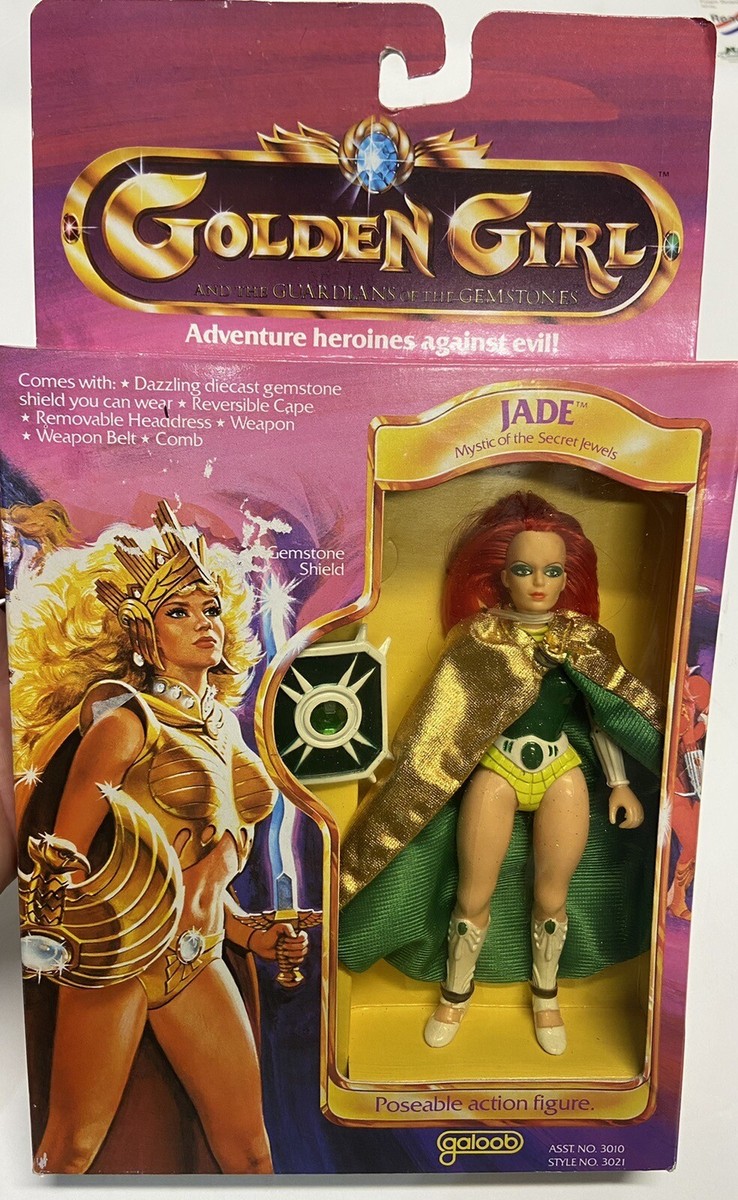 VINTAGE Golden Girl JADE 1984 Galoob Action Figure NEW-SEALED