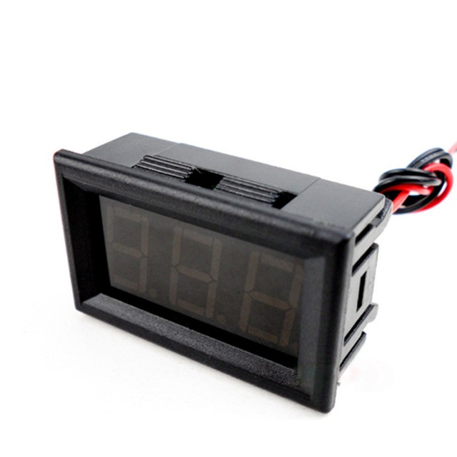 Red 12V LED Display Digital Temperature Meter -50°C~+ 110°C Thermometer Sensor