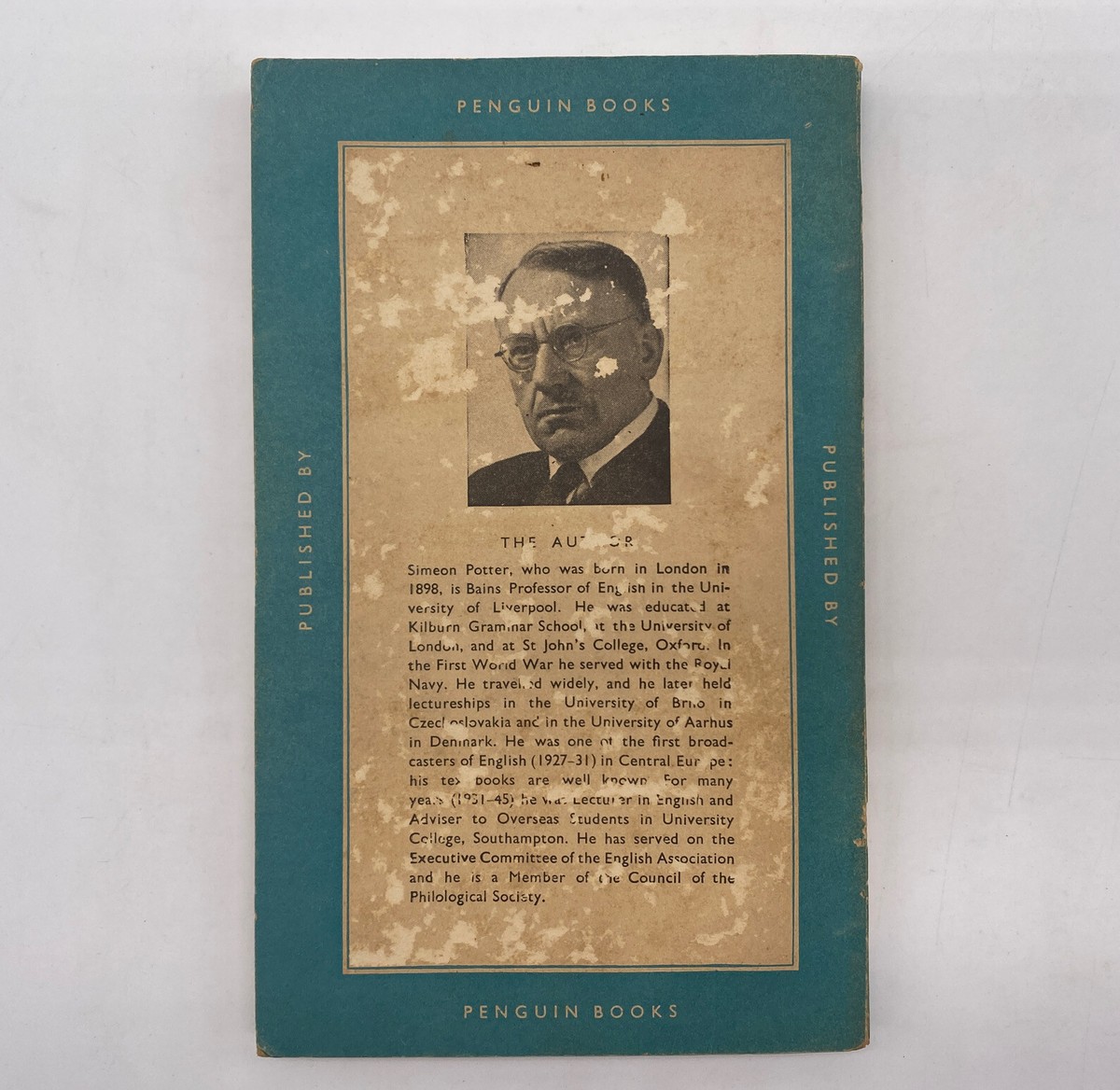 1950 Our Language By Simeon Potter Vintage Paperback Book Pelican