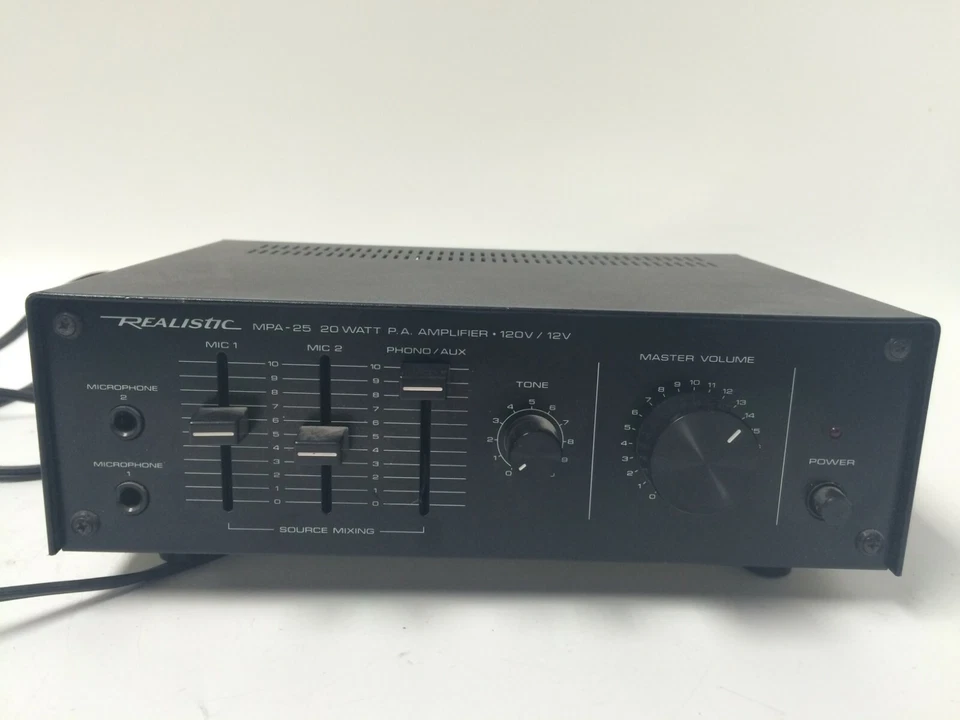 Amplificador realista MPA-25 Foto 2 de 4