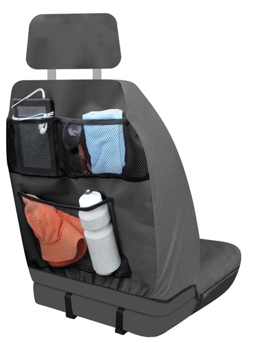 SINGLE 14oz WATERPROOF CANVAS CAR SEAT COVER FOR TOYOTA HIACE - Picture 5 of 6