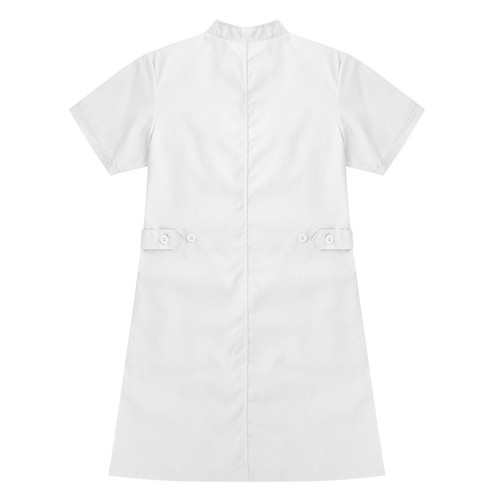 US Adult Women Medical Nurse Uniform Hospital Doctor Scrubs Lab Dress Costume - Picture 55 of 101