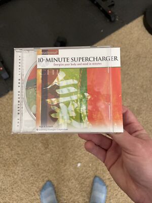 Paraliminal 10 Minute Supercharger Audio CD 2005 Learning Strat. Paul R. Scheele