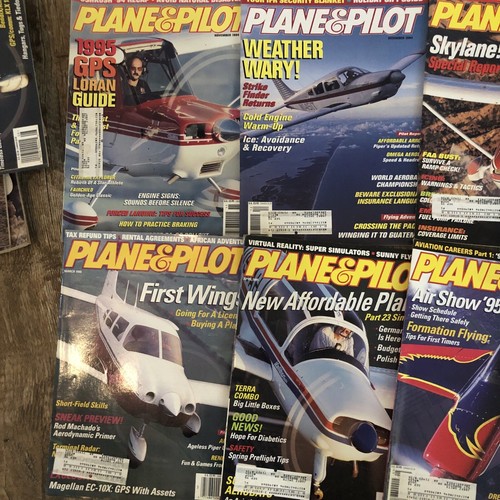 Huge Aviation Airplane Magazine Lot Of 45 - 1990’s Flying, Plane & Pilot, + More - Bild 10 von 17