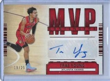TRAE YOUNG 2020-21 PANINI CONTENDERS MVP CONTENDERS BRONZE AUTO #D 19/25