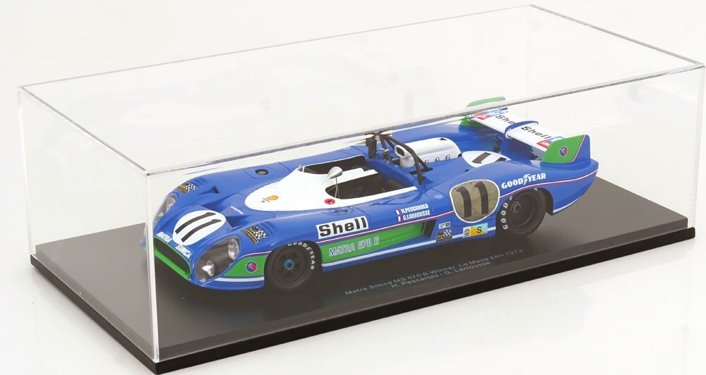1/87 スパーク マトラ シムカ MS670 B Winner LM優勝 Spark Matra Simca MS670 B Winner 24h Le Mans 1973 #11 with