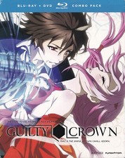 Guilty Crown Part 1 Blu-ray Disc/DVD, 2013, 4-Disc Set 