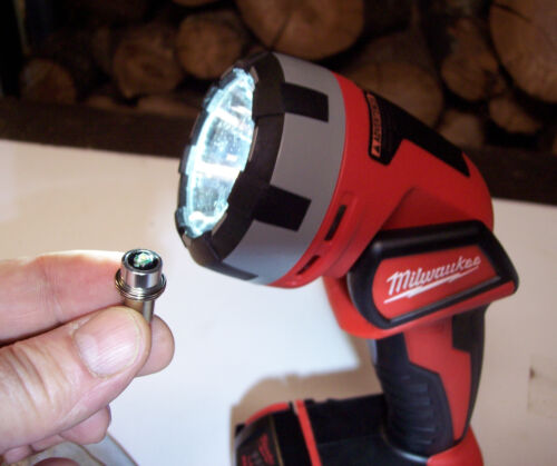 LED for Milwaukee M12 M18 V28 Upgrade CREE 3 & 5W XPG3 LED Repl. Incandescent - Picture 1 of 30
