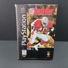 NFL GameDay Greatest Hits (PS1, 1996) Long Box Disc Only, Free Shipping