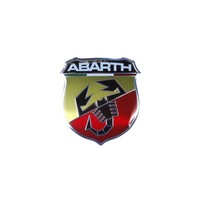 Original Fiat Emblem Logo Plakette KüHlergrill 500 500 C Abarth 735496478