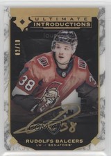 2019 Ultimate Collection Introductions Onyx Black 2/10 Rudolfs Balcers Auto 04f2