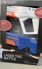 Laser Tag Battle Blasters Led Life Indicators Sounds Vibration Lock NIB New 6