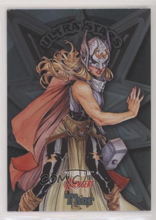 2022 Fleer Ultra Avengers Ultra Stars Thor #US44 4et