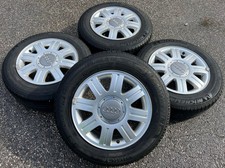 4 ORIGINAL ALU SOMMERRÄDER AUDI A6 4B 195/65R15 91H MICHELIN FREIHAUS