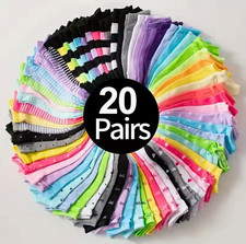 Womens Low Cut Ankle Socks, Multicolor Patter...